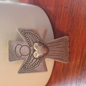 Angel Sterling Silver Pendant/Pin